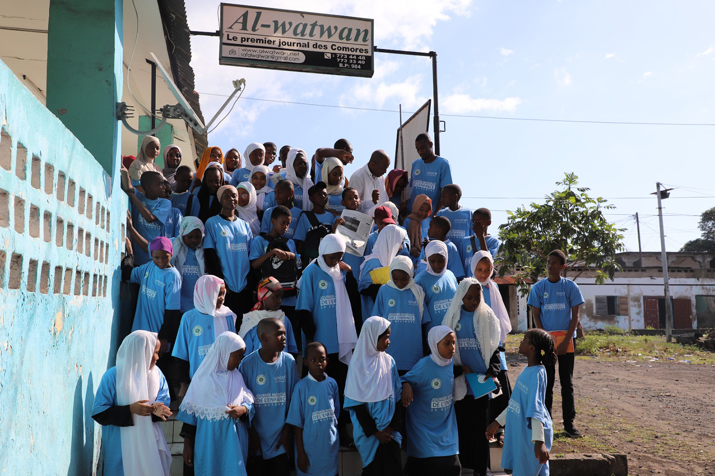 image Les enfants prennent le contrôle des médias